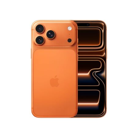Apple iPhone 17 Pro Max 2 TB: 17.42 cm (6.9″) Display with Promotion, A19 Pro Chip, Best Battery Life in Any iPhone Ever, Pro Fusion Camera System, Center Stage Front Camera; Cosmic Orange, (ReTech)