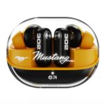 GOBOULT Mustang Sprint in Ear Earbuds with 60H Playtime, Amp App Support, 32dB Active Noise Cancellation, Quad Mic ENC, Dual Device Pairing, 10mm Drivers, BTv 6.0 TWS (Turbo Yellow | Neon Green)