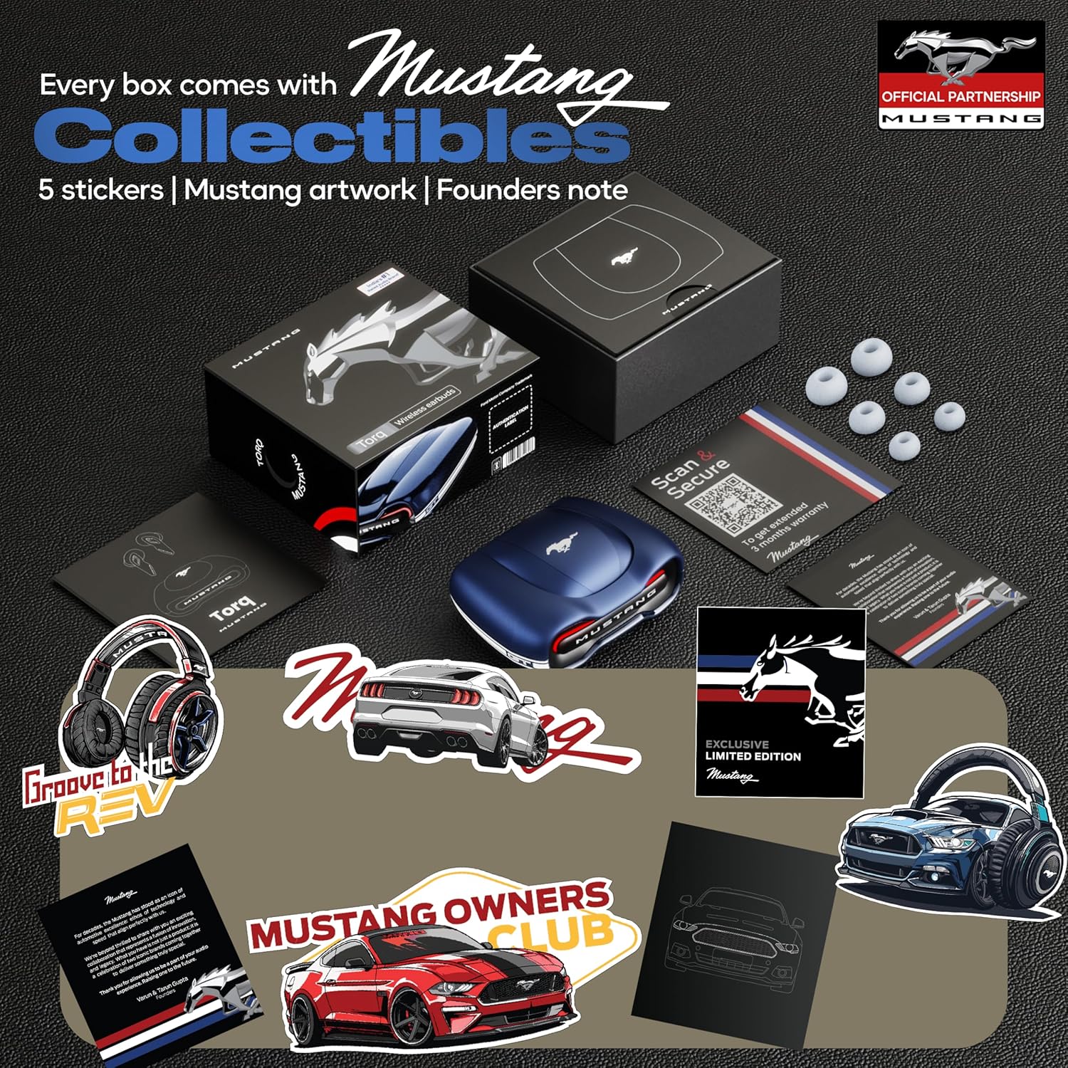 GOBOULT Mustang Dyno Earbuds with 60H Playtime, App Support, Dual Pairing, 4 Mics ENC, 45ms Low Latency, 13mm Drivers, Touch Controls, Made in India, IPX5 Ear Buds Wireless (Dyno Silver | Blue | Green | Silver | Yellow) - Image 17